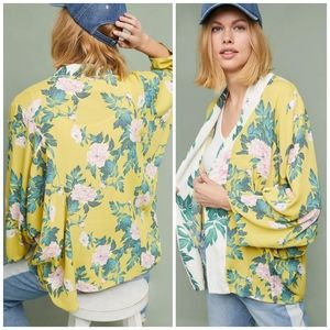 Anthropologie Elma Floral Kimono